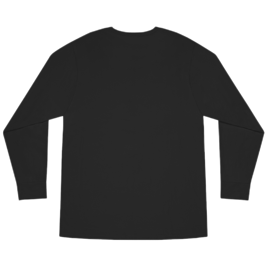 The World is Your Long Sleeve Tee - Black