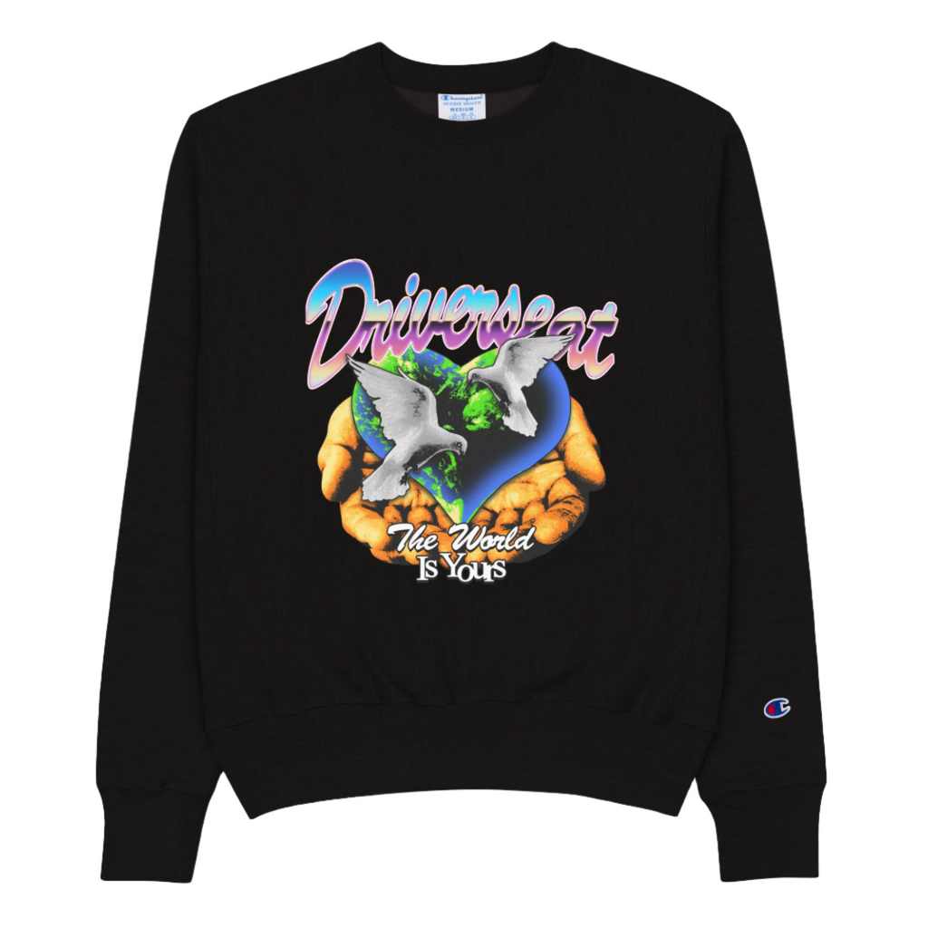 Who's World Champion® Reverse Weave Sweatshirt - Black