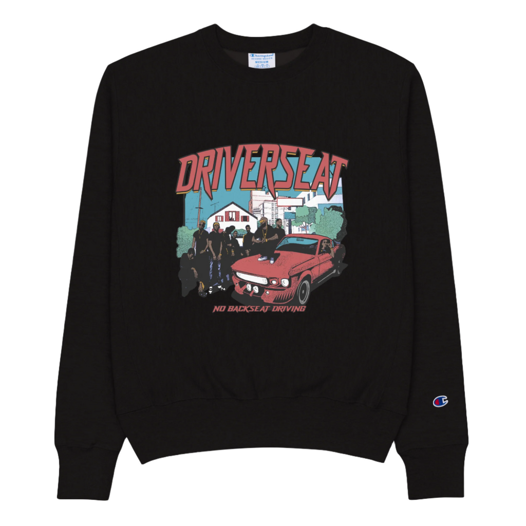 Crew Sweatshirt Champion® Reverse Weave - Black