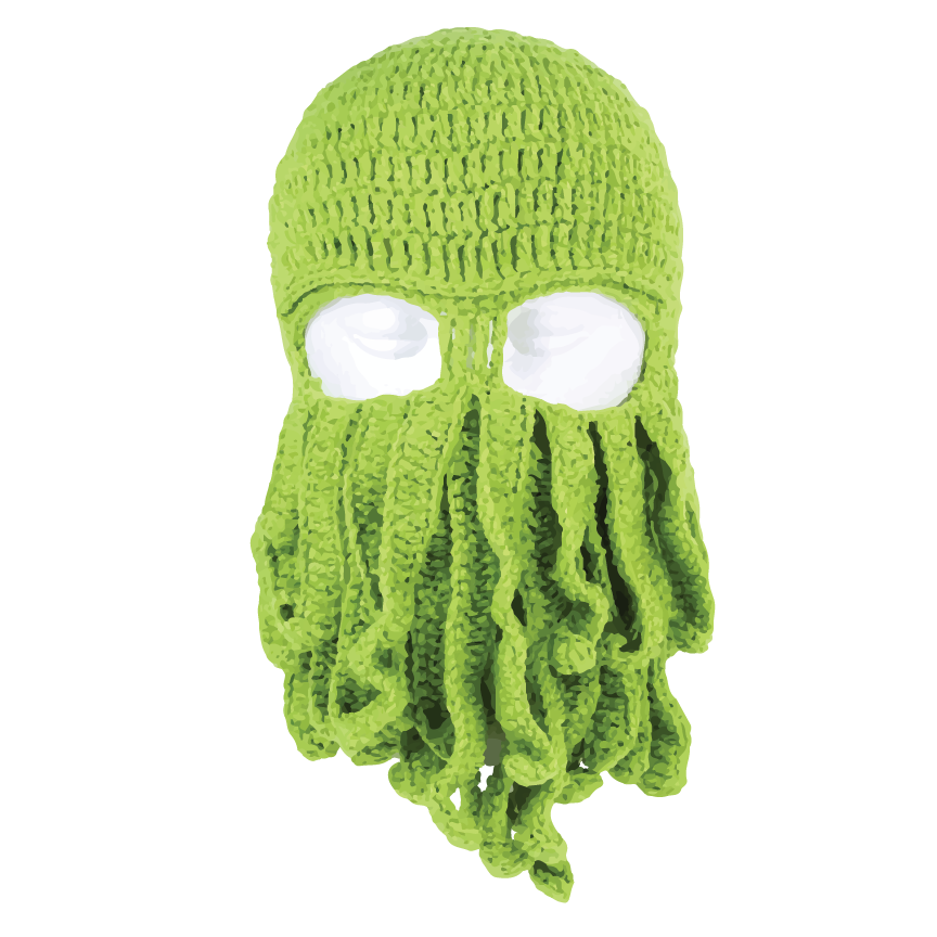 Squid Mask - Green