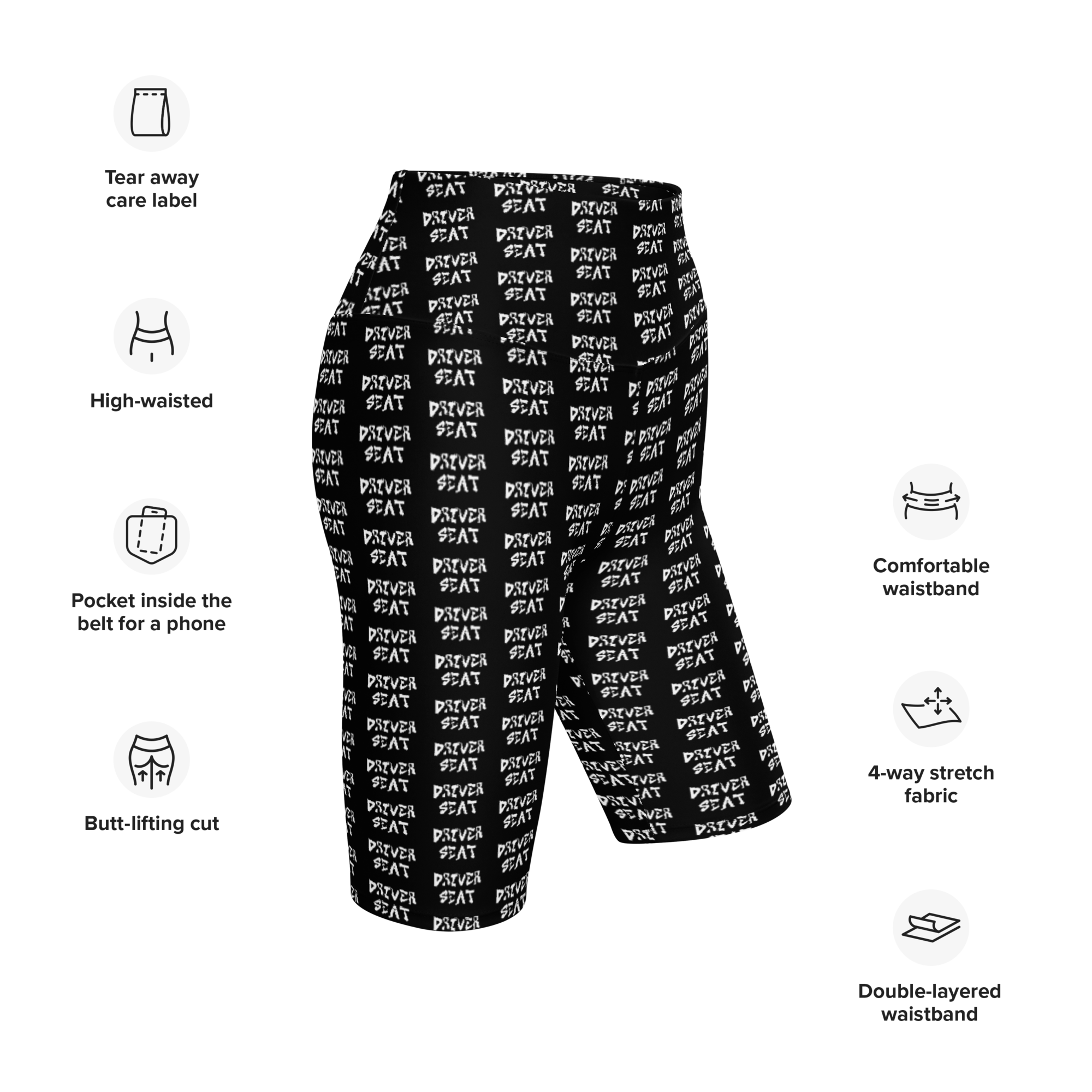 Repeater Bike Shorts - Black