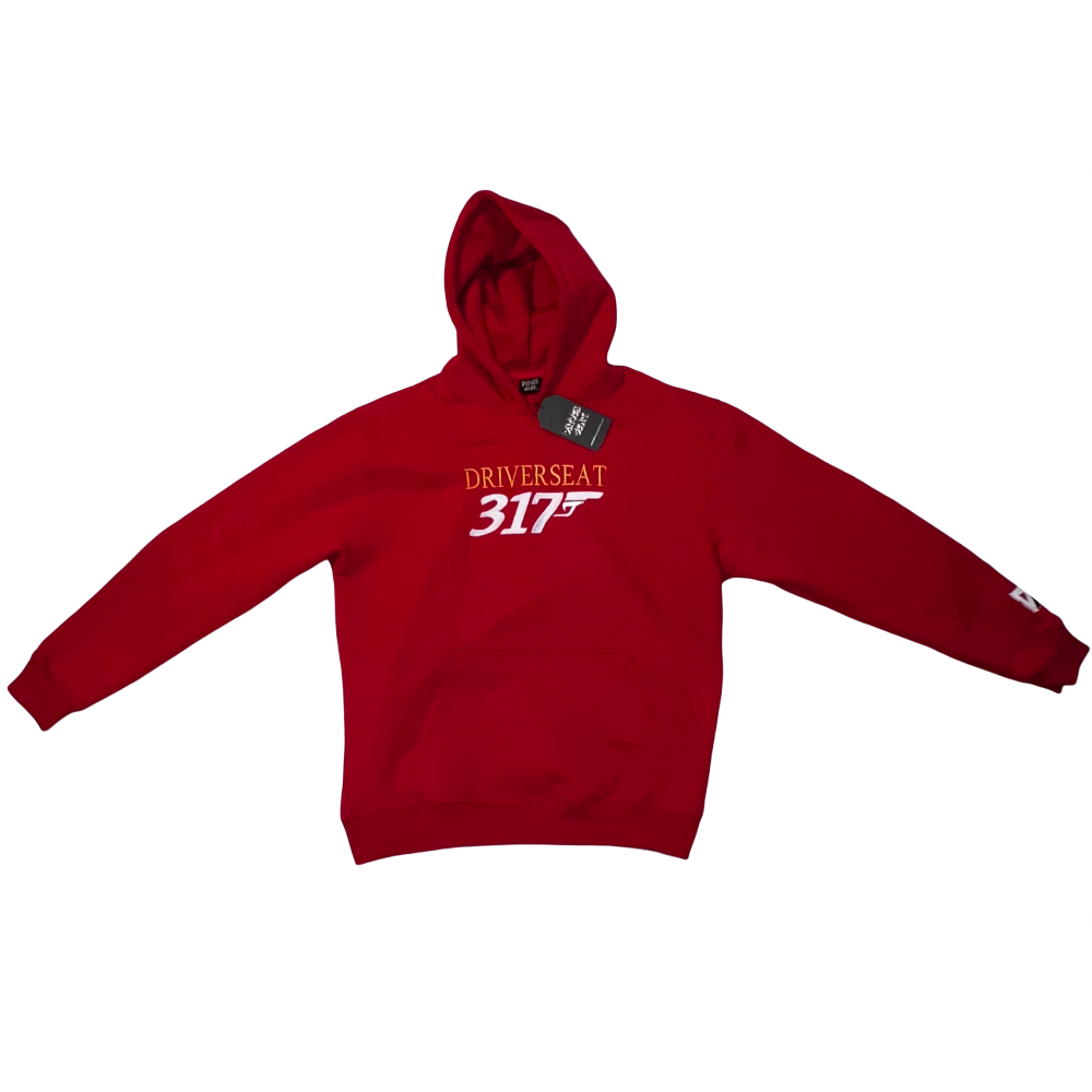 00317 Hoodie - Red