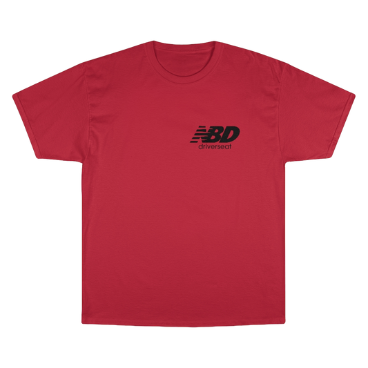 New T-Shirt - Red/Black
