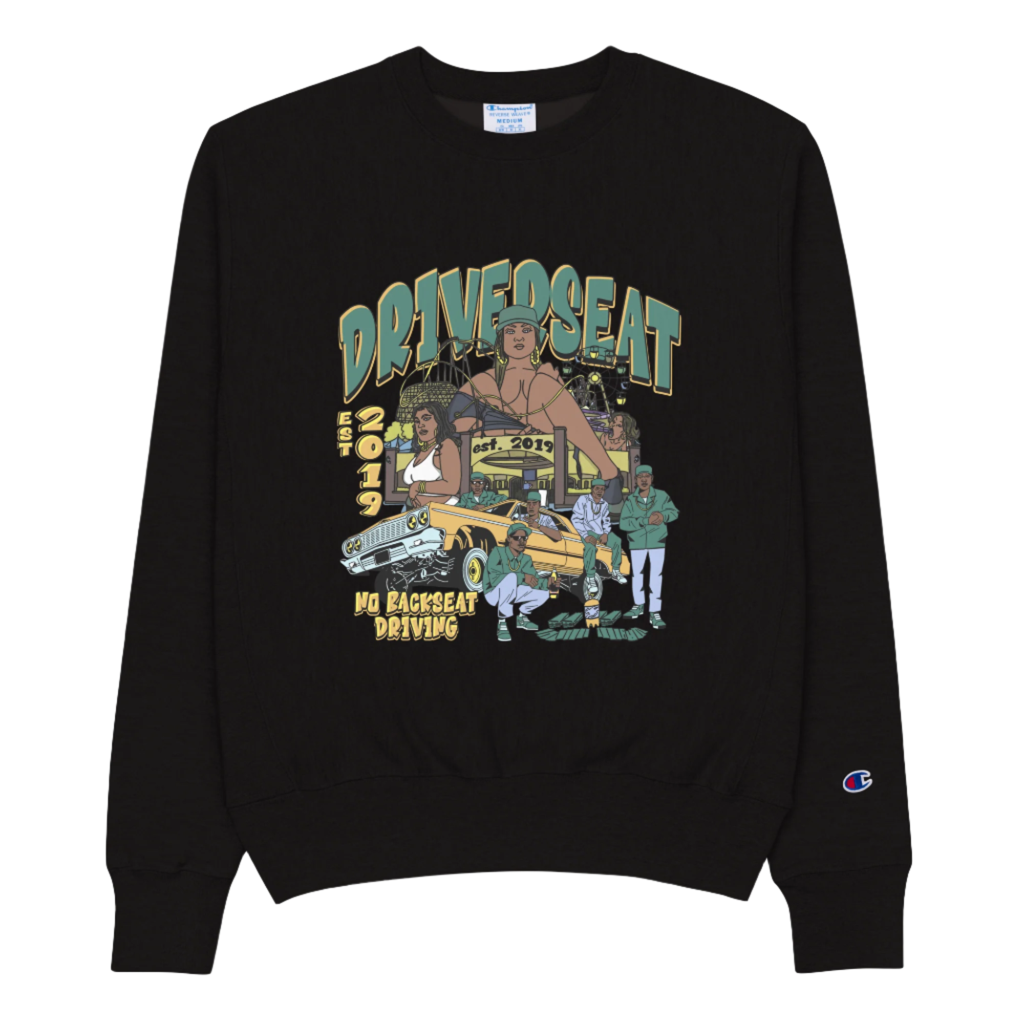 Seatnik Champion® Reverse Weave Sweatshirt - Black