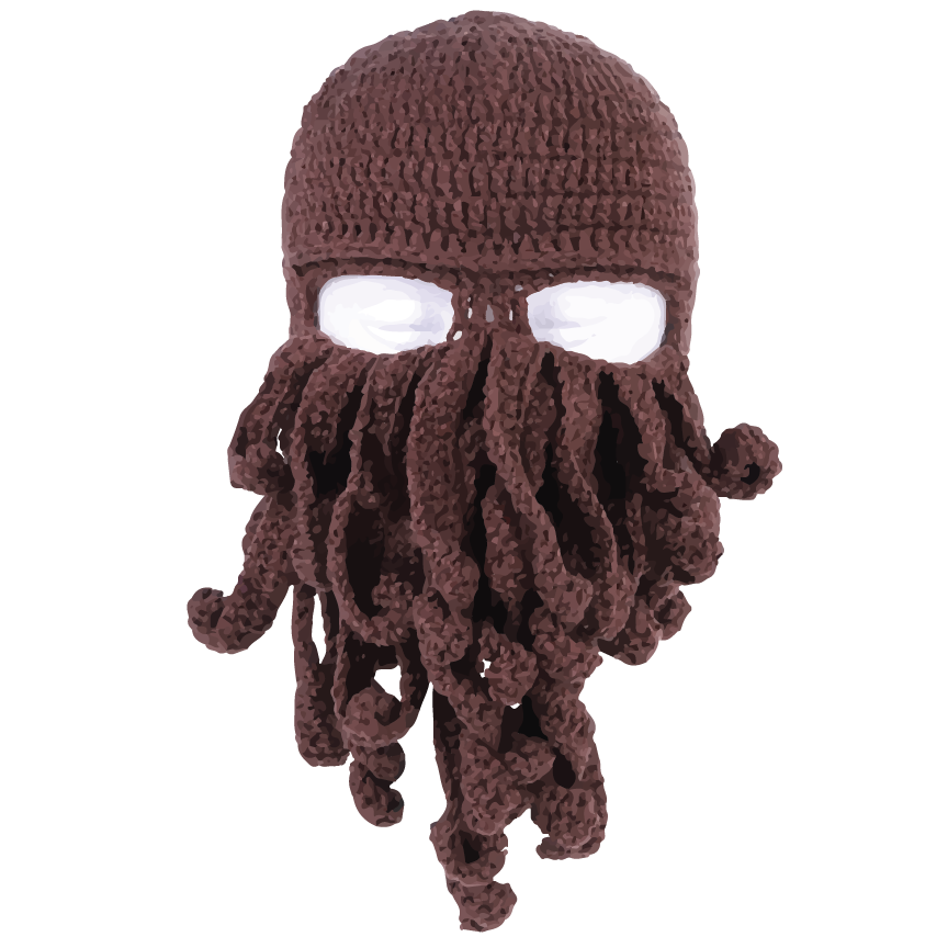 Squid Mask - Brown