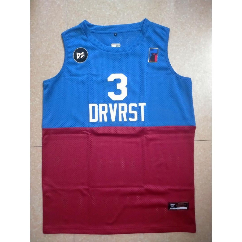 Split Jersey - Blue/Red