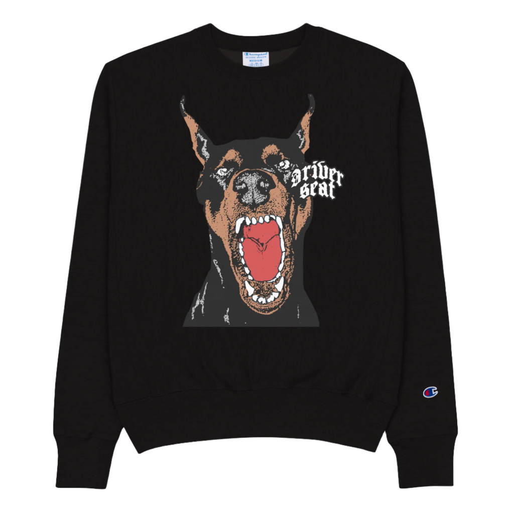 Doberman Champion® Reverse Weave Sweatshirt - Black