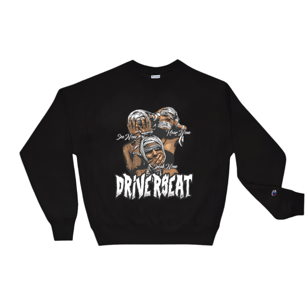 Silent Champion® Reverse Weave Sweatshirt - Black