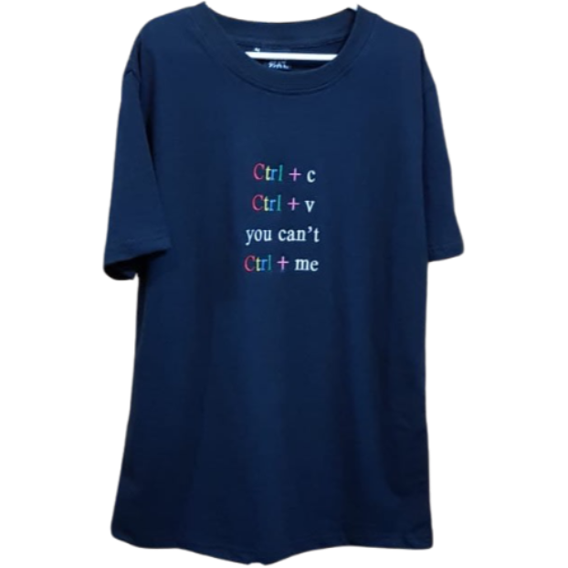 ctrl tee - Black
