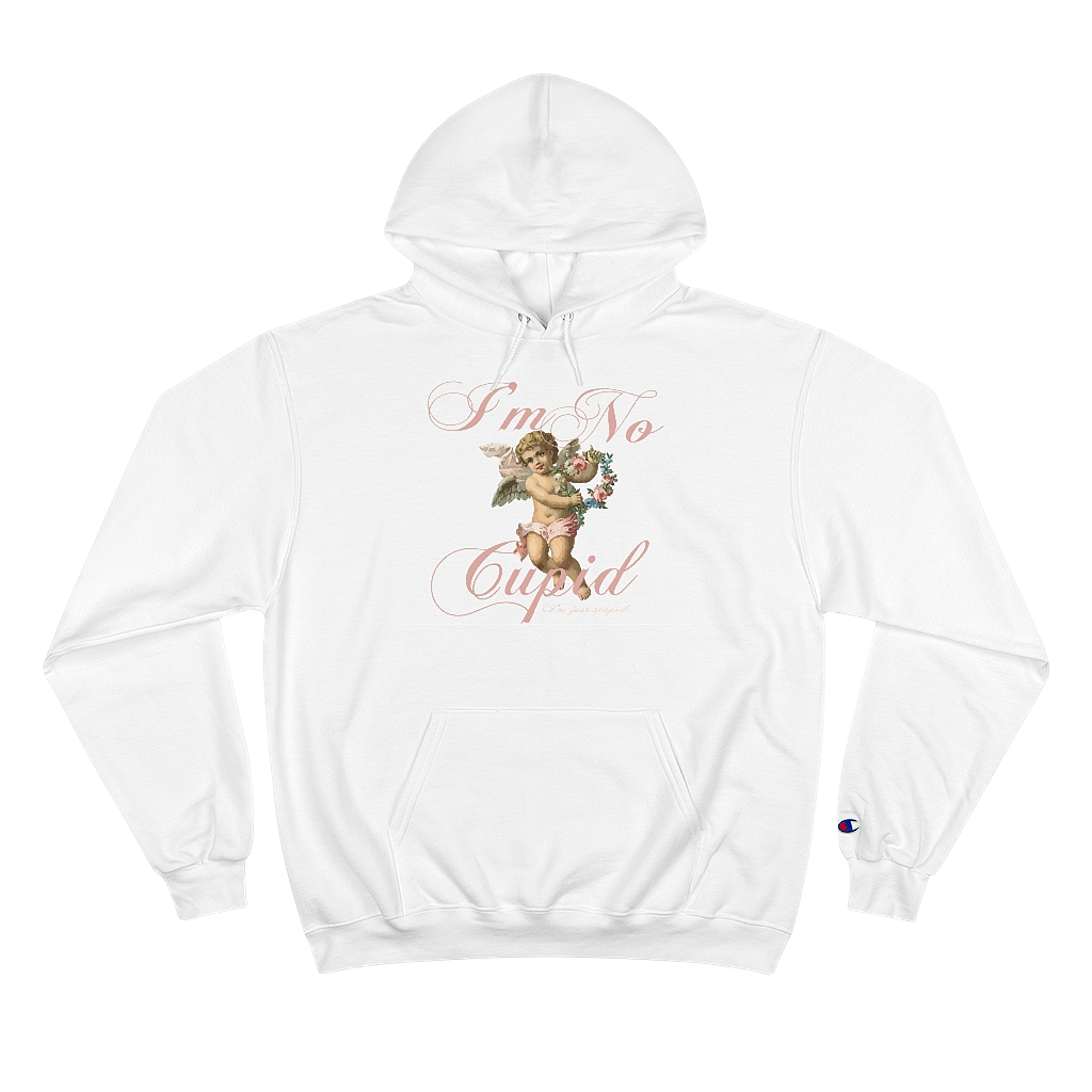 Stupid Cupid Hoodie - White