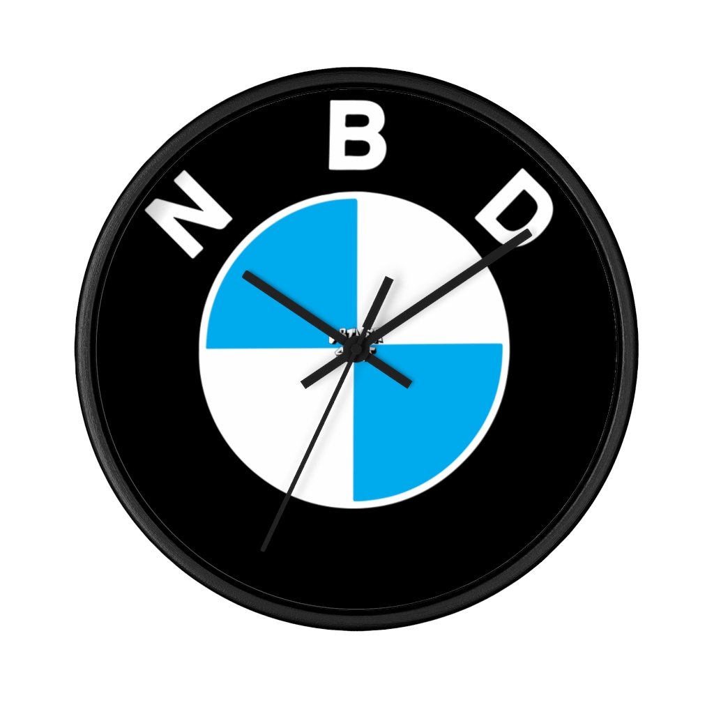 NBD Bimmer Wall clock