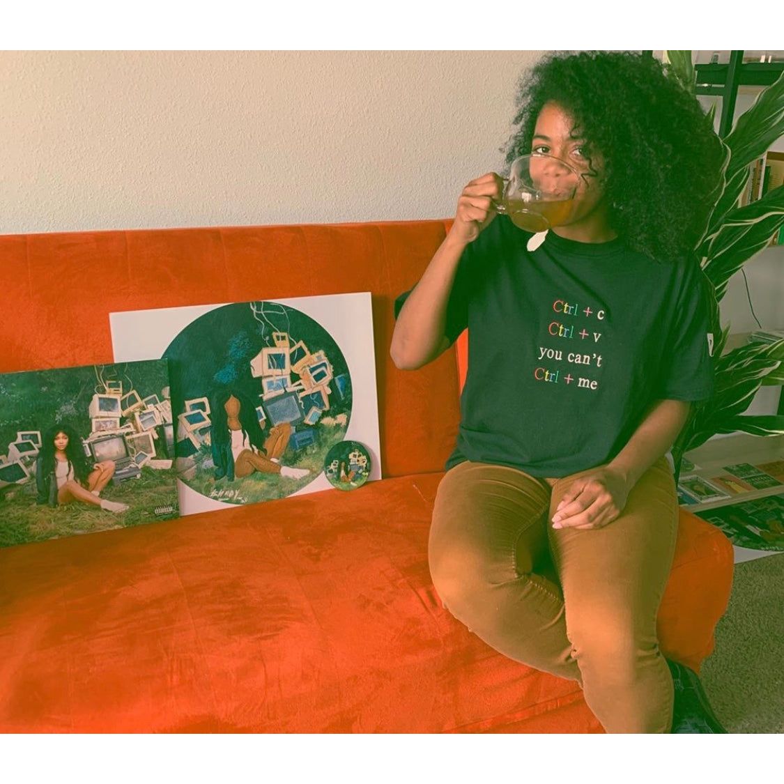 ctrl tee - Black