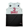 Split Jersey - White/Black