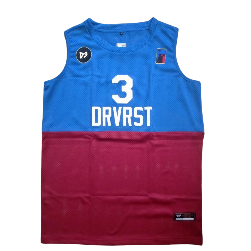 Split Jersey - Blue/Red