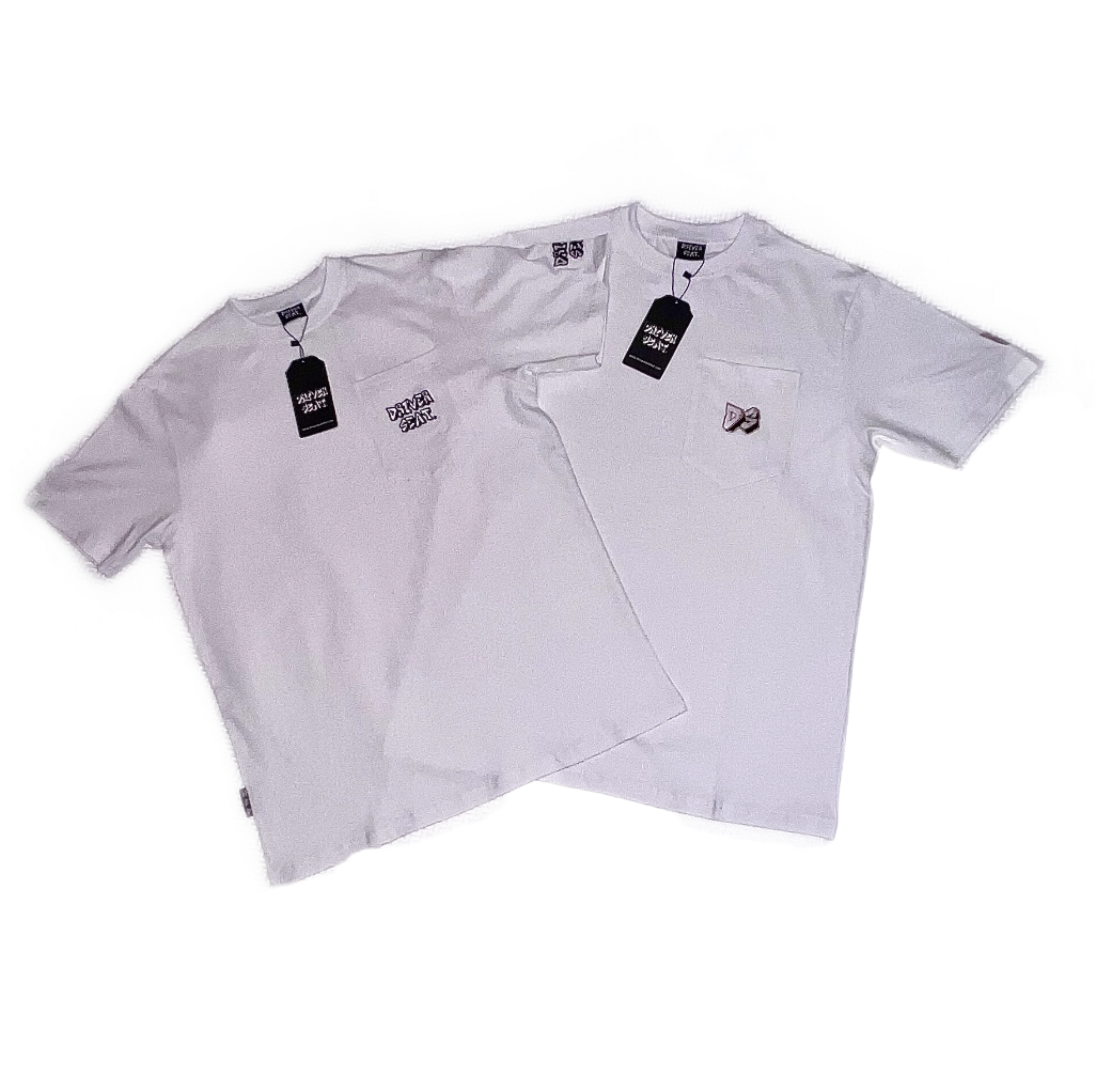 Essential Pocket Tee   (2 pack) - White