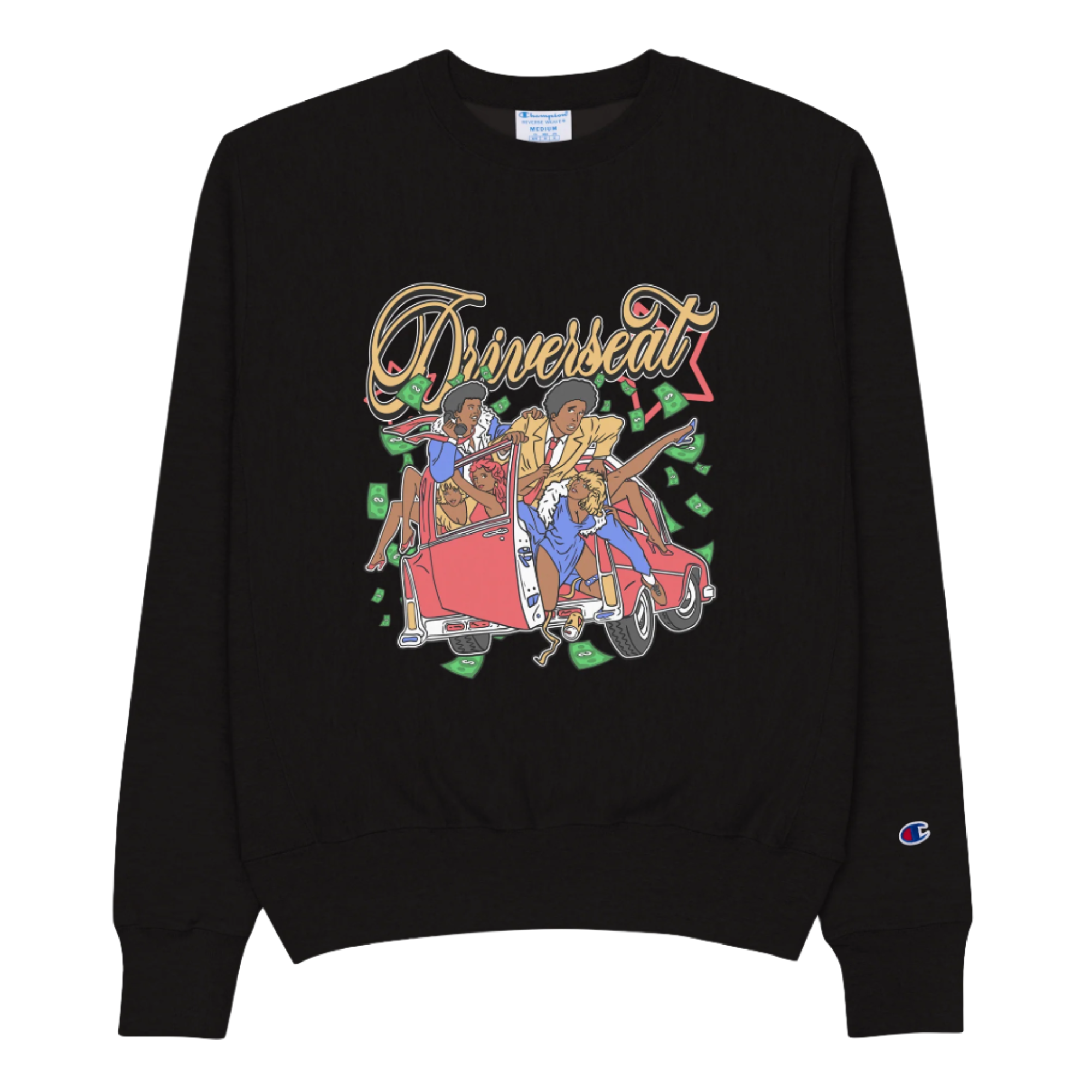 Pleasures Champion® Reverse Weave Sweatshirt - Black