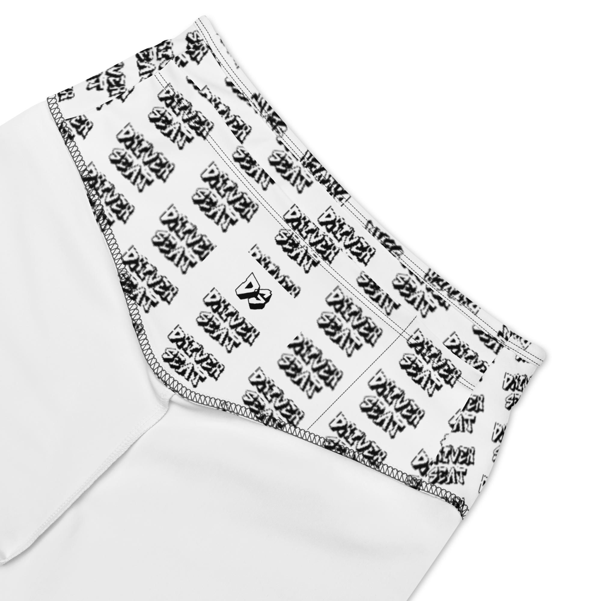 Repeater Biker Shorts - White