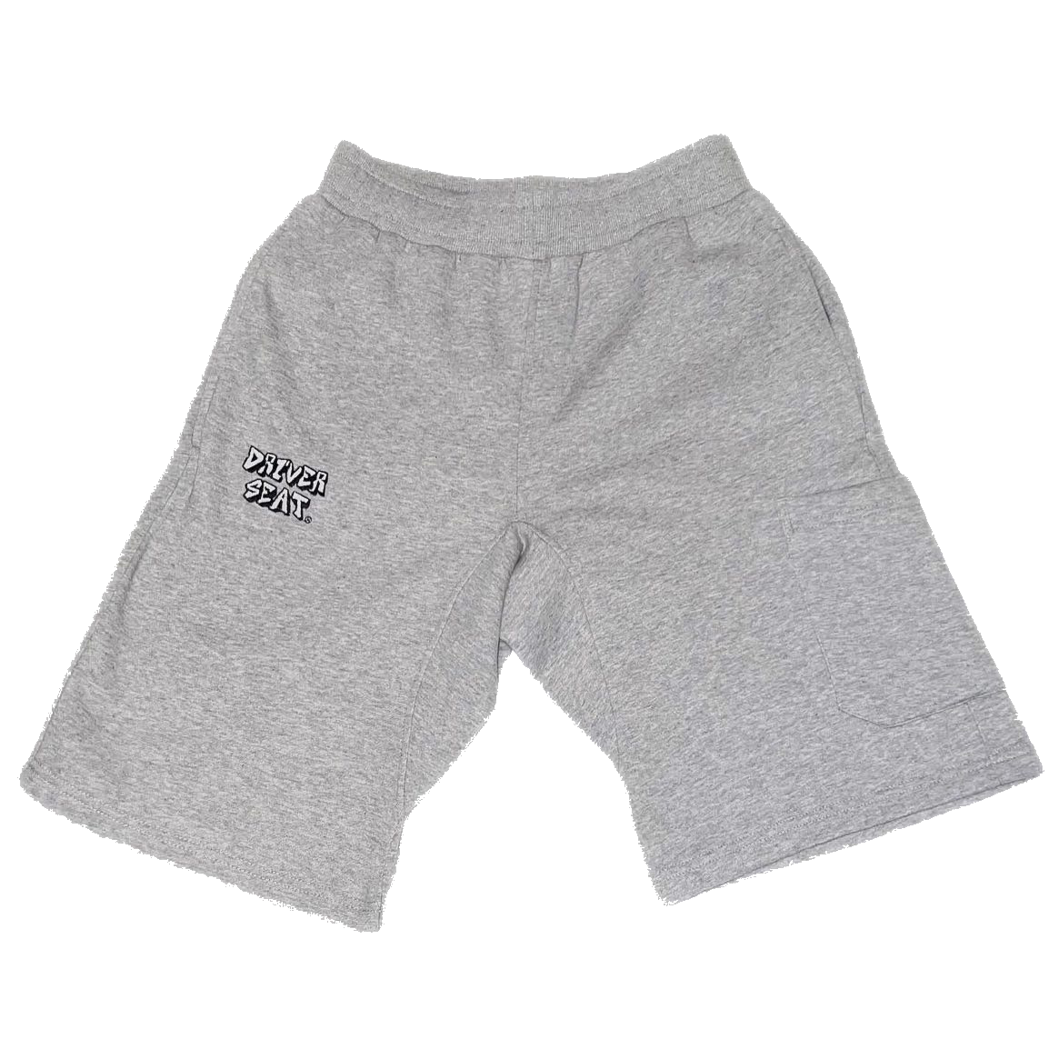 Fleece Cargo Shorts - Heather Grey