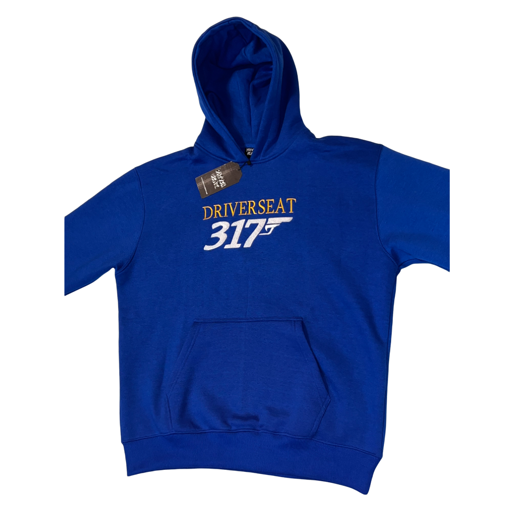 00317 Hoodie - Blue