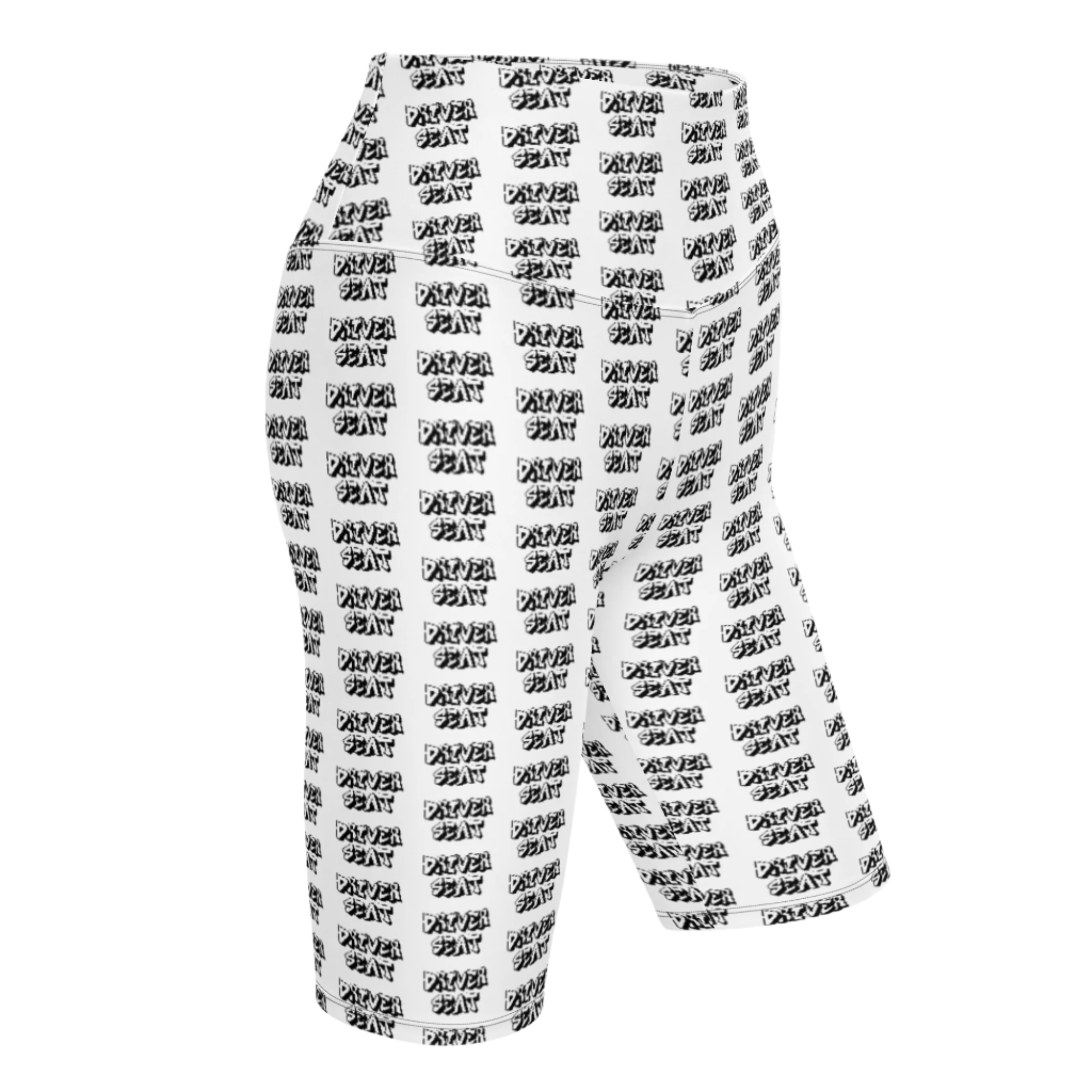 Repeater Biker Shorts - White