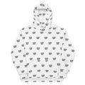 Repeater Logo Hoodie - White