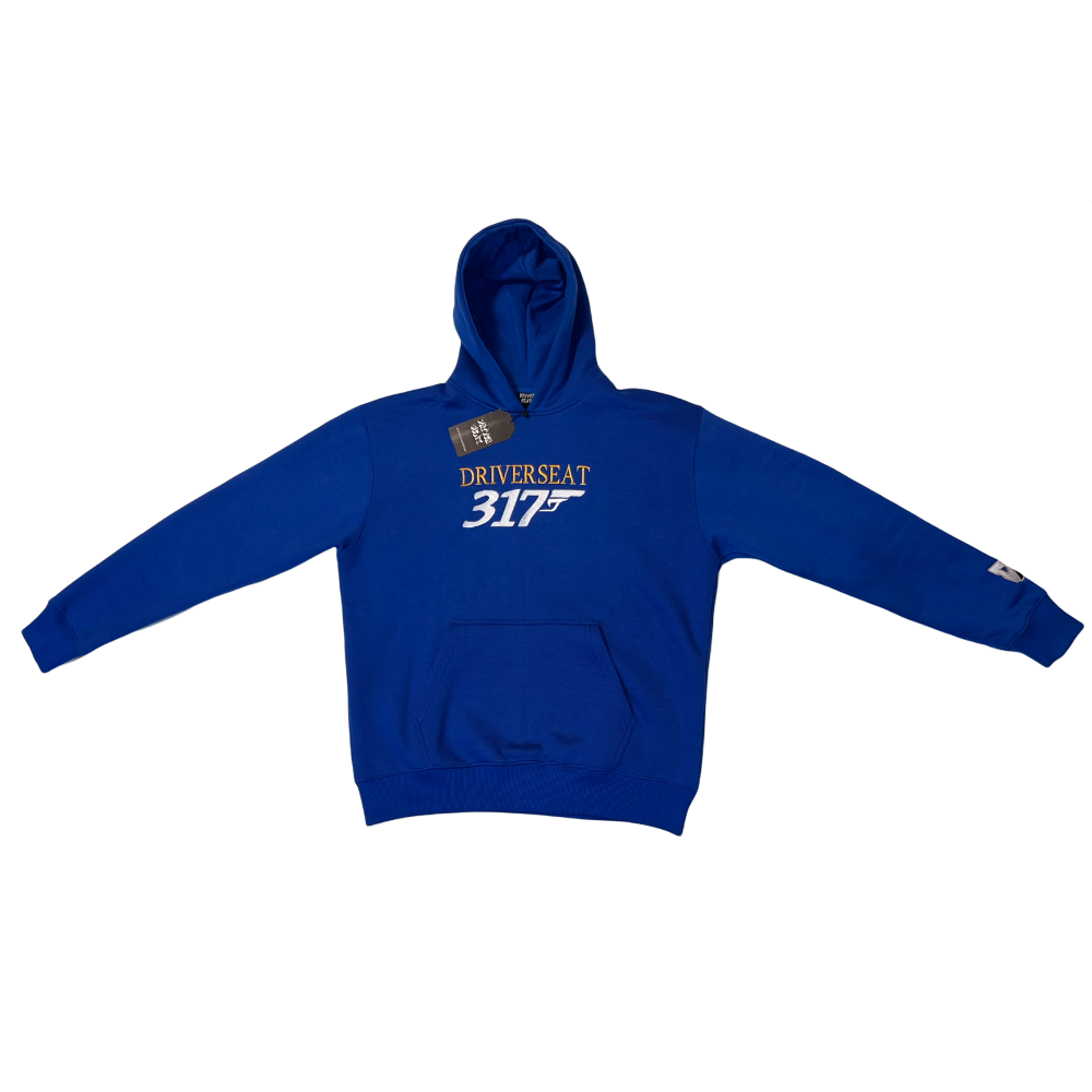 00317 Hoodie - Blue