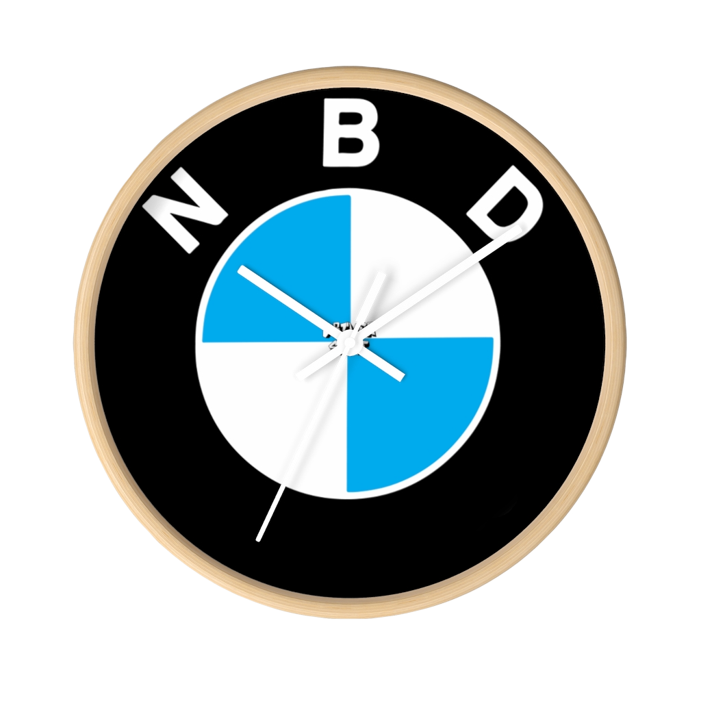 NBD Bimmer Wall clock