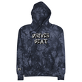 Logo Tie-Dye Champion Hoodie - Navy